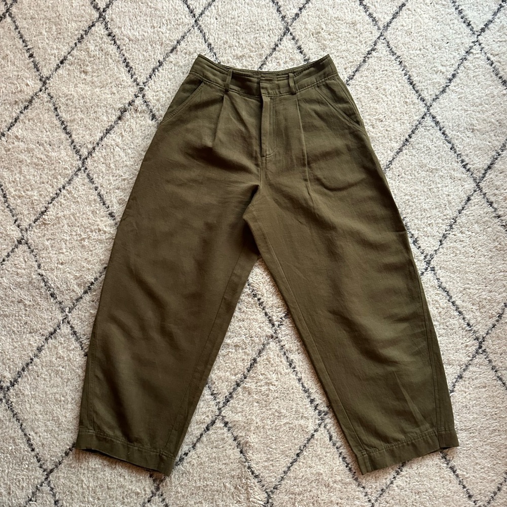 Apiece Apart Bari Crop Trouser